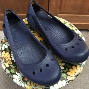 Crocs Kadee Navy Blue Woman's Flats